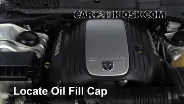 2006 Dodge Magnum RT 5.7L V8 Huile Ajouter de l'huile